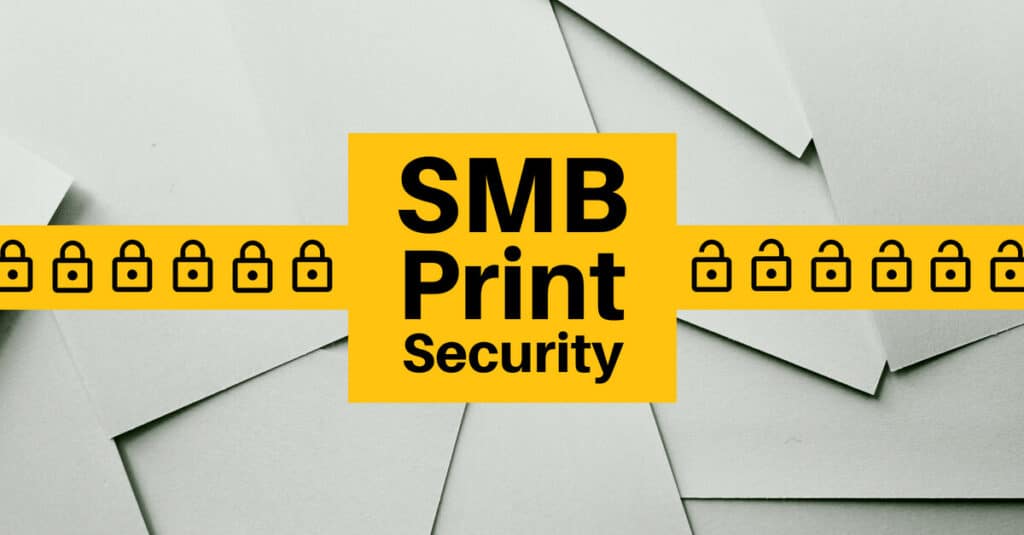 Why SMBs Need Expert Support When it Comes to Print Security